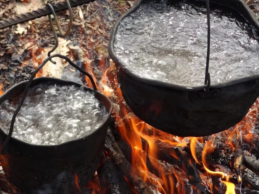 фото кипячения воды в Майкопе